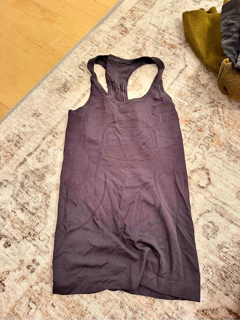 lululemon Ebb to Street Tank Racerback in Purple